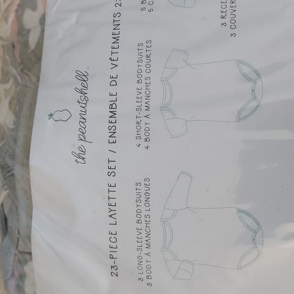 The Peanutshell 23 pcs Layette set - Picture 2 of 7